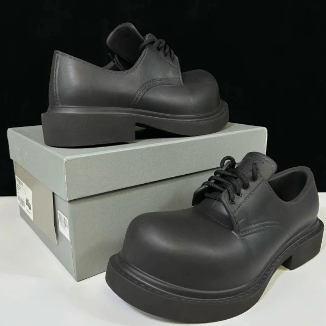 Derby Shoes Dark Gray Shoes
