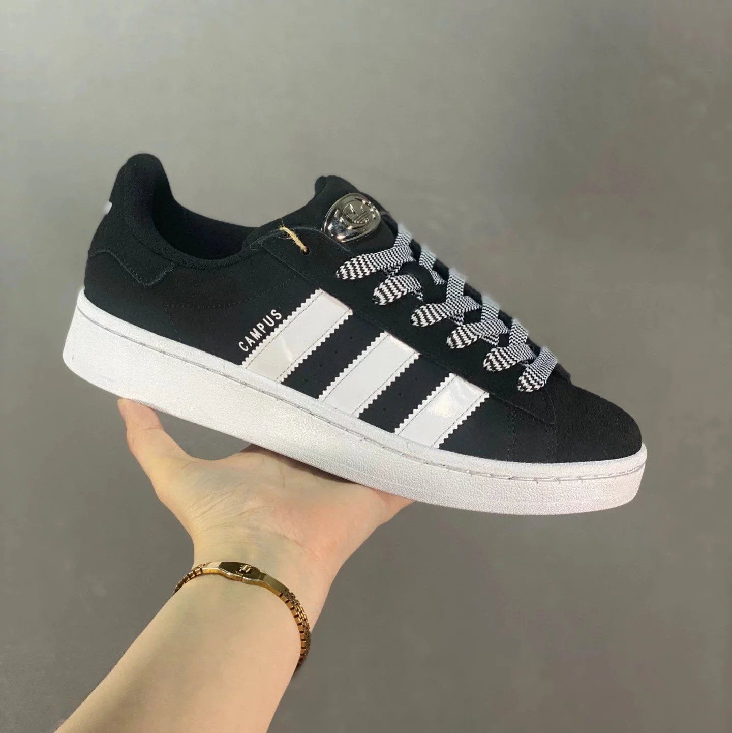 Adidas Campus Black Shoes