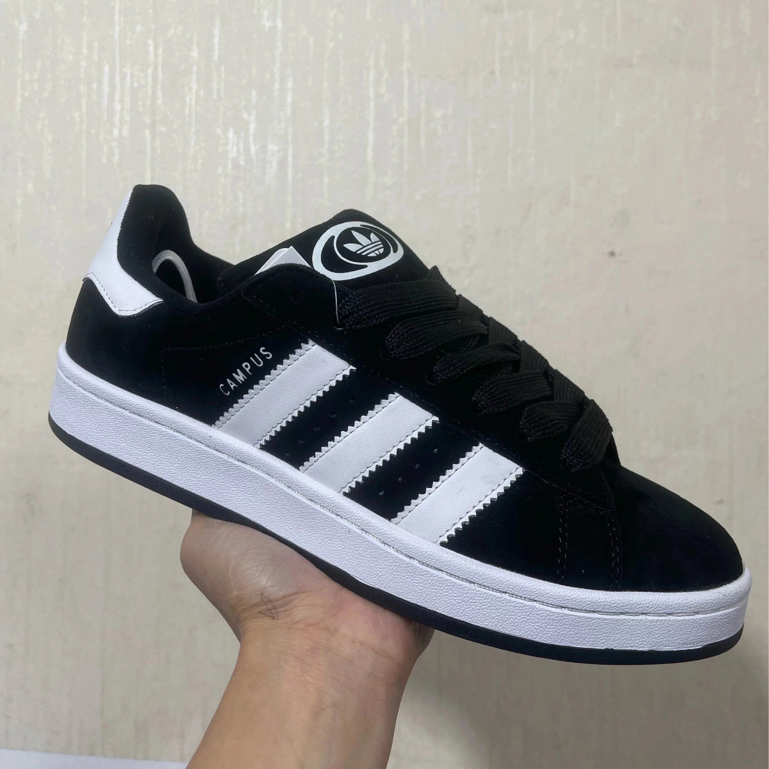 Adidas Campus Black White Shoes