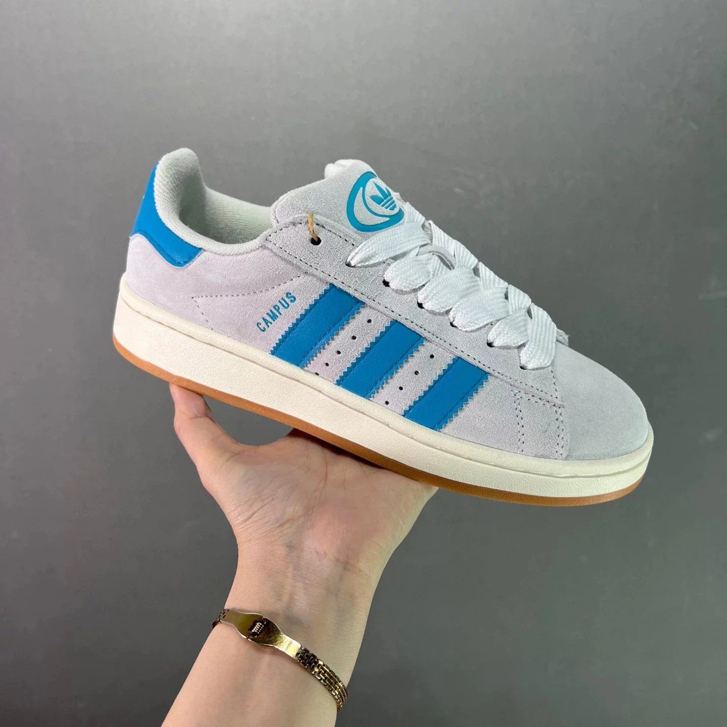 Adidas Campus Light Grey Shoes