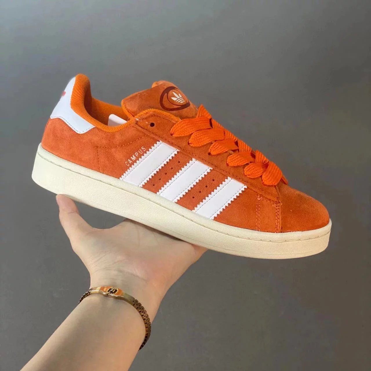Adidas Campus Orange Shoes