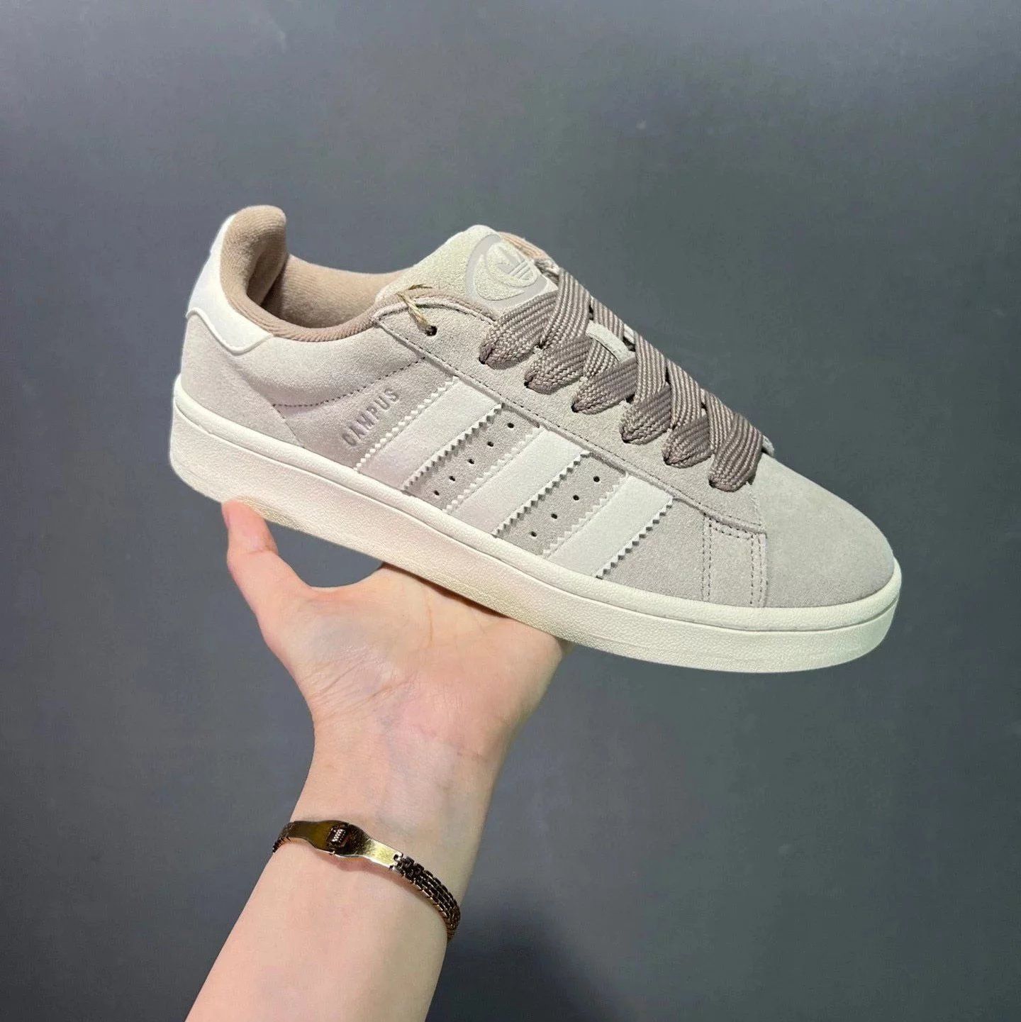Adidas Campus Sneakers Light Beige Shoes