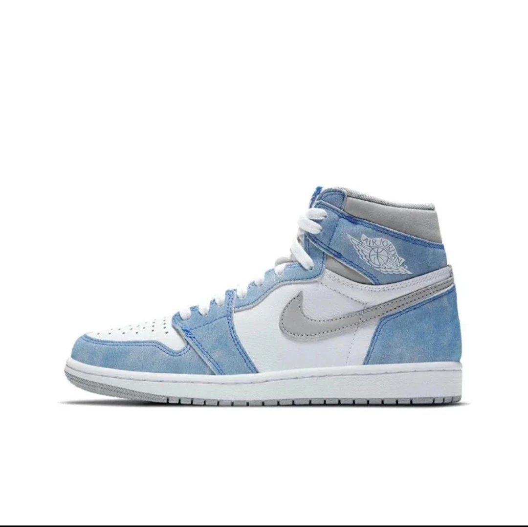 Air Jordan AJ1 Mid Light Blue Shoes