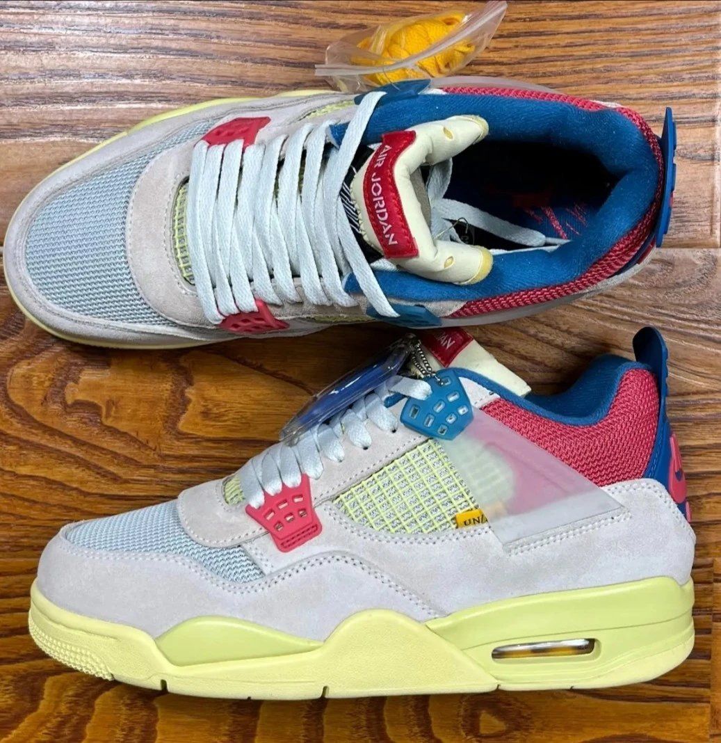 Air Jordan AJ4 Retro Light Grey Shoes