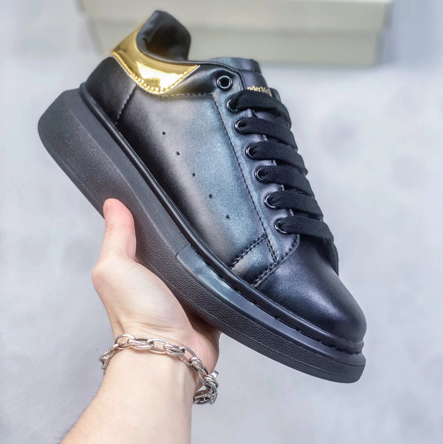 Alexander McQueen Sneaker Black Shoes