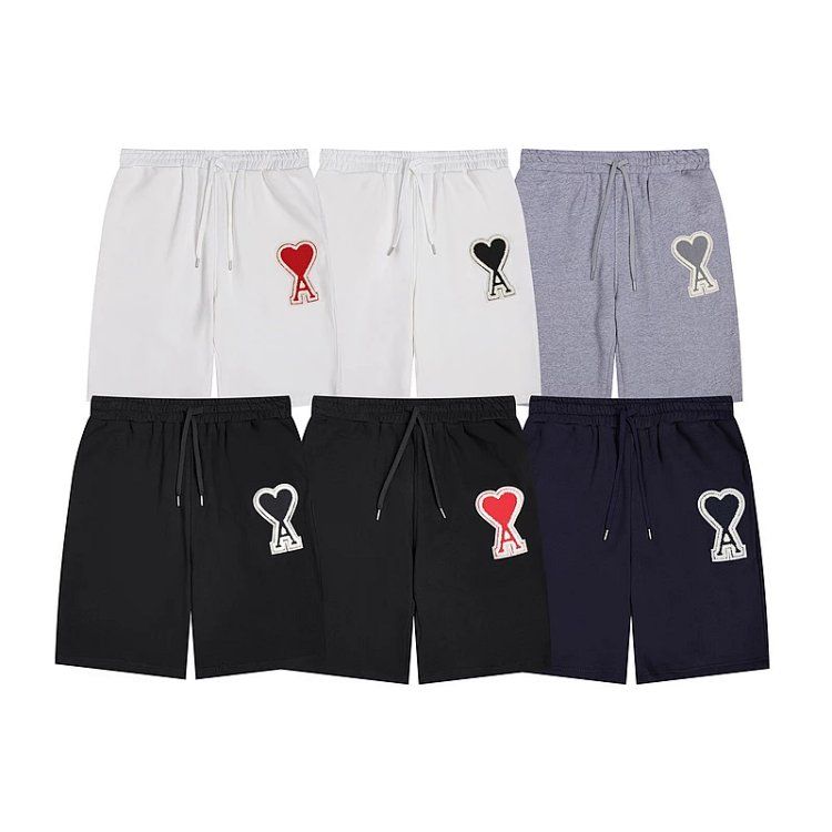 Ami classic big badge boy shorts