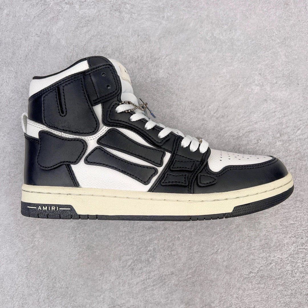 AMIRI High-Top Sneaker Black White Shoes