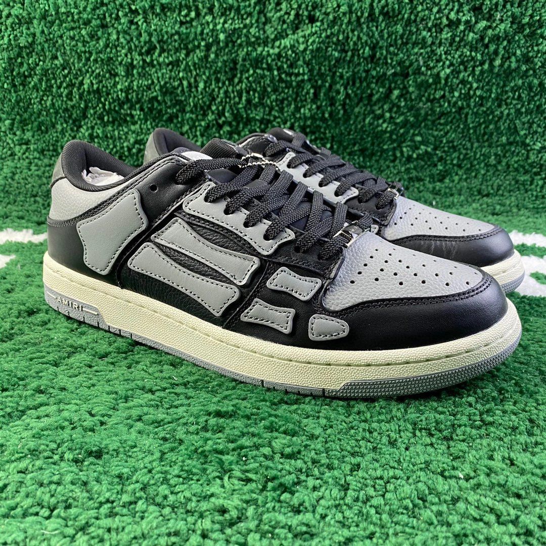AMIRI Low Top Sneaker Black Grey Shoes