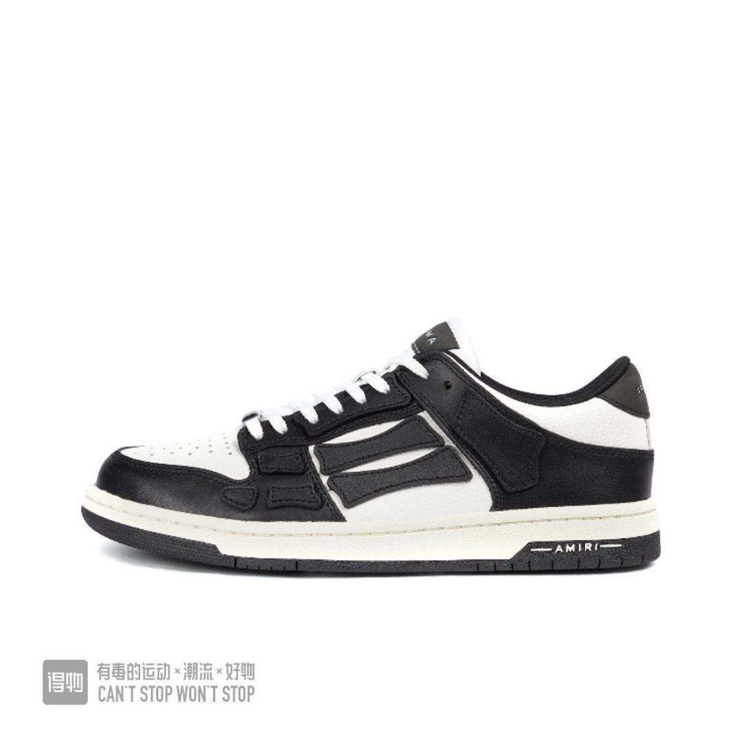 AMIRI Low Top Sneaker Black White Shoes