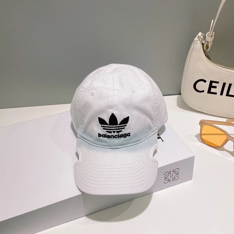 Balenciaga co-branded adidas collaboration hat