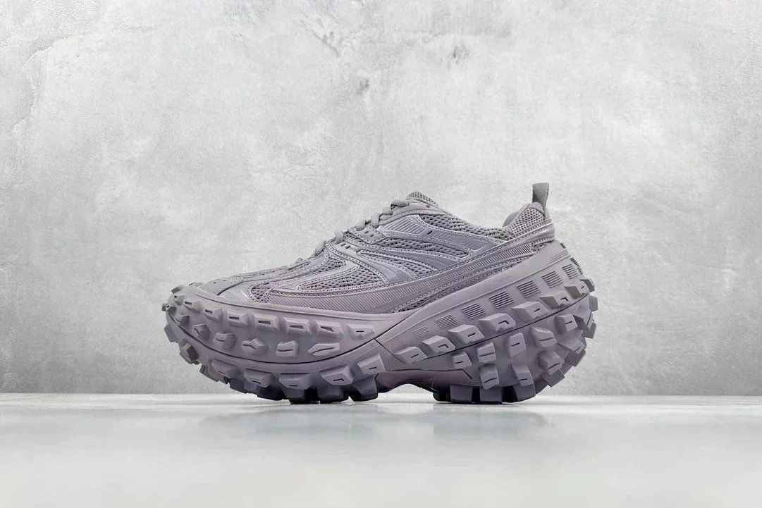 BALENCIAGA Defender Retro Daddy Tire Shoes Mauve