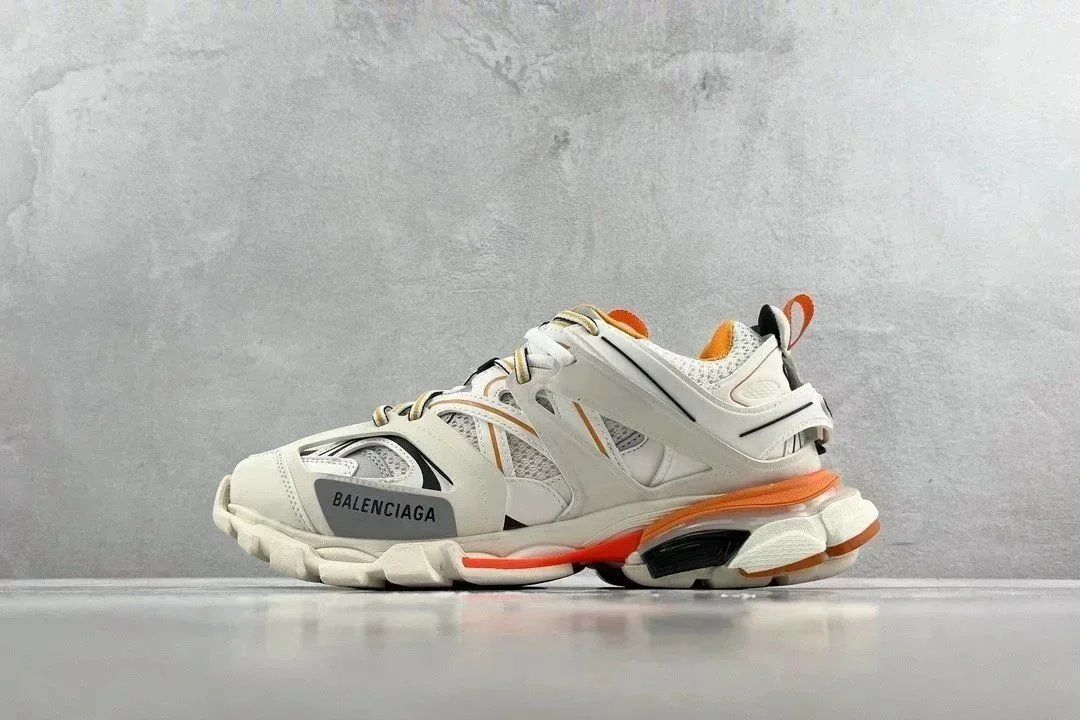 Balenciaga Track Sneaker White Shoes
