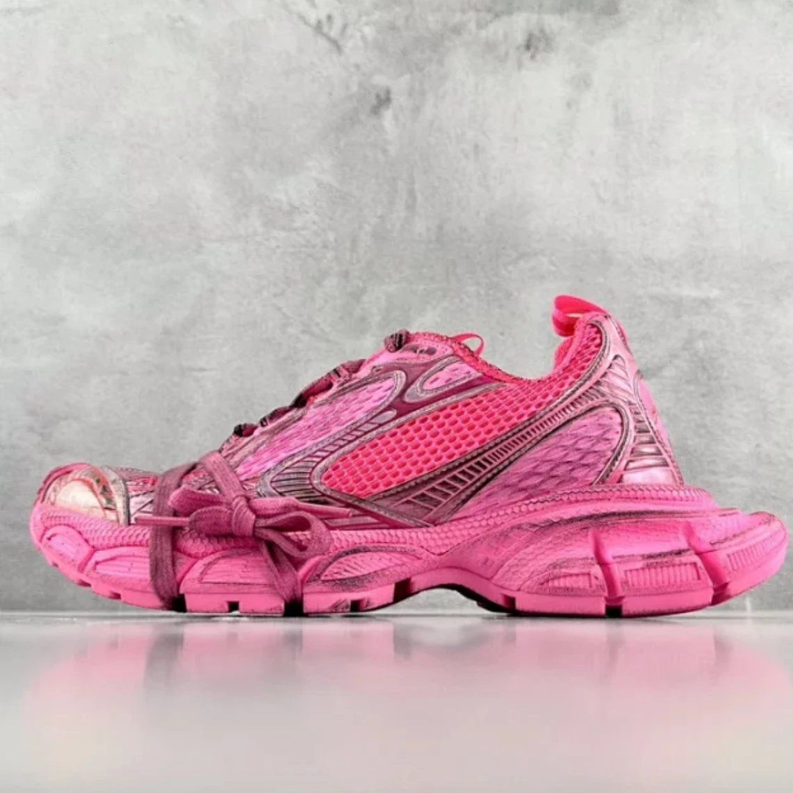 BalenciagaMesh Sneaker Pink Shoes