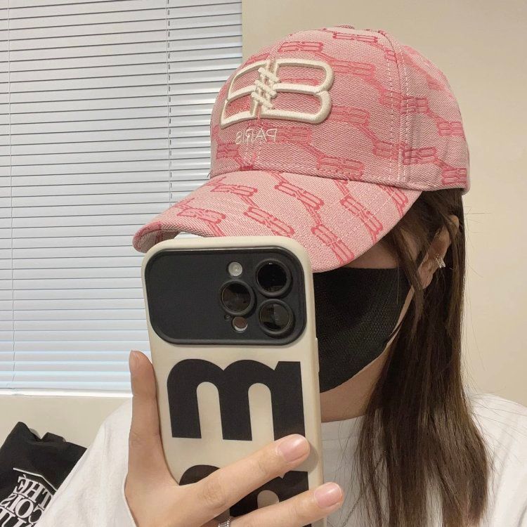 BAPE Logo Cap Pink Mise