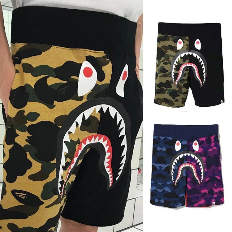BAPE shark head shorts