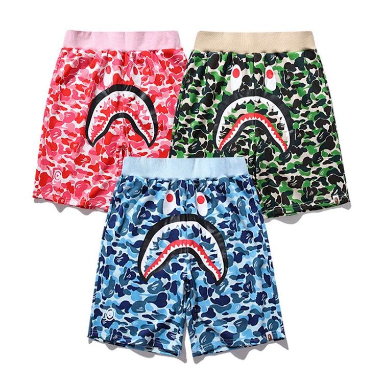 Bape Shark Head Shorts