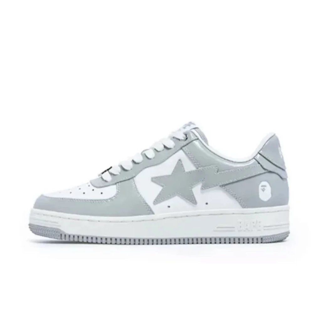 BAPE STA Low Sneaker Grey Shoes