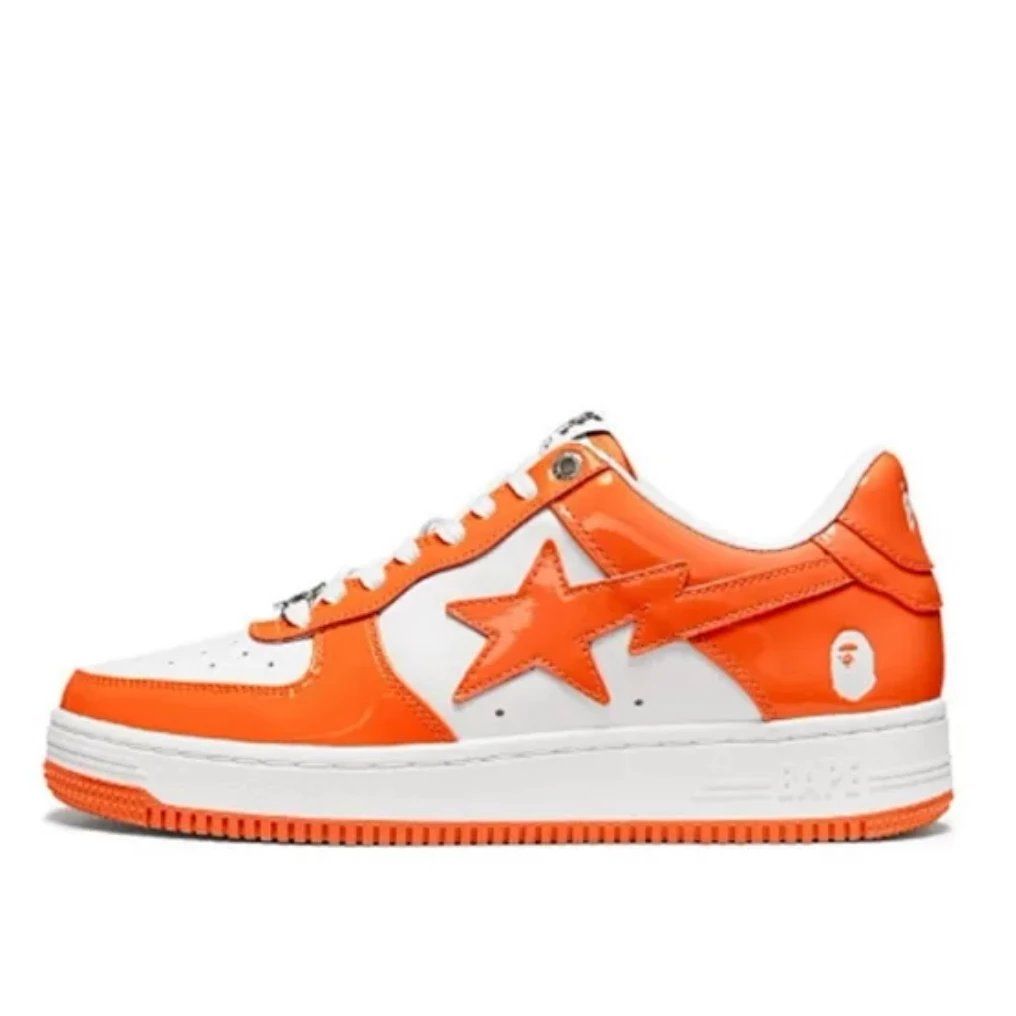 BAPE STA Low Sneaker Orange Shoes