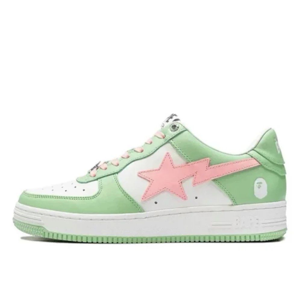 BAPE STA Low Sneaker Pastel Green Shoes