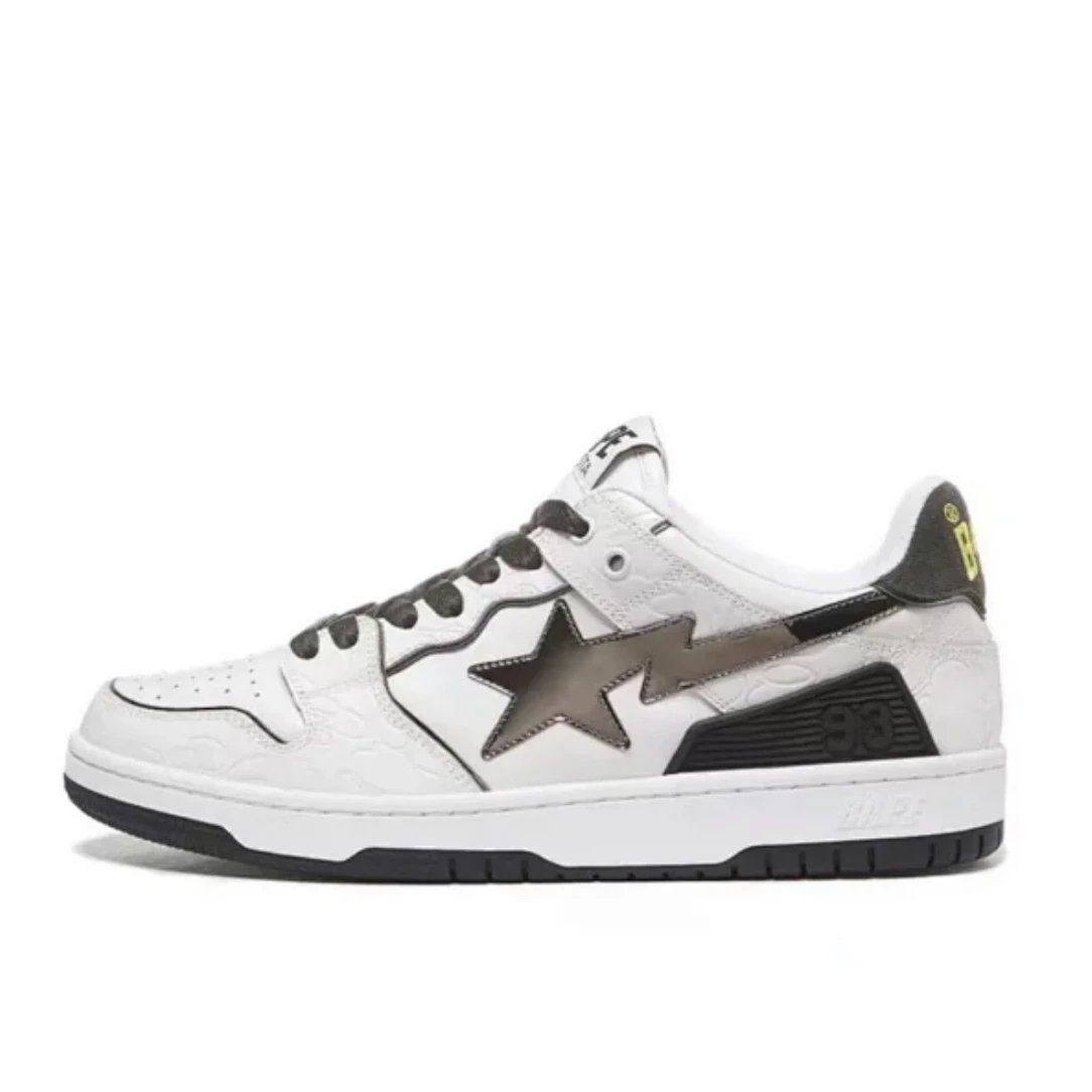 Bape star logo black and white