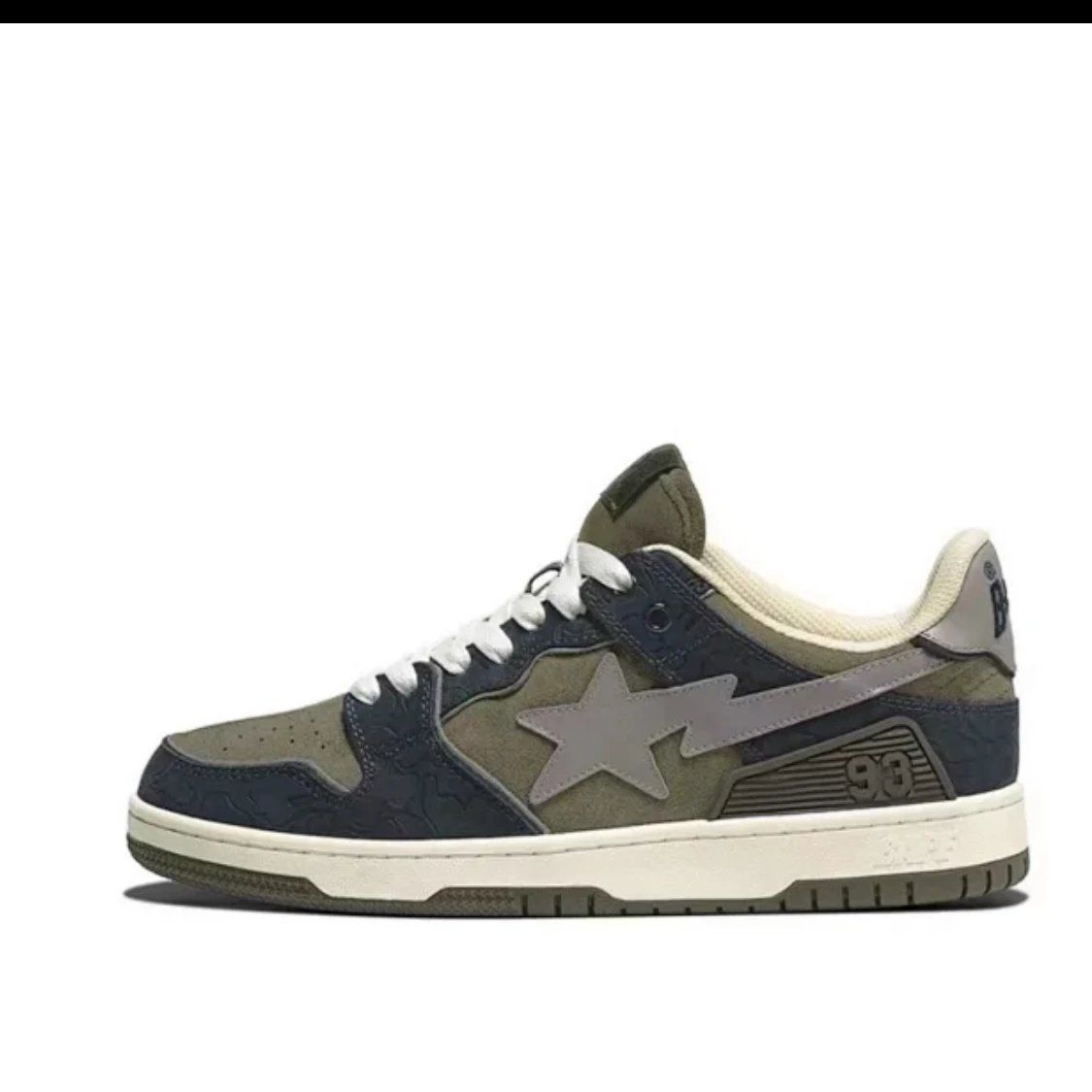 Bape star logo blue-green