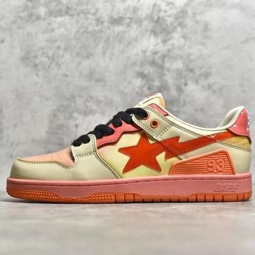 Bape  Star Logo Yellow