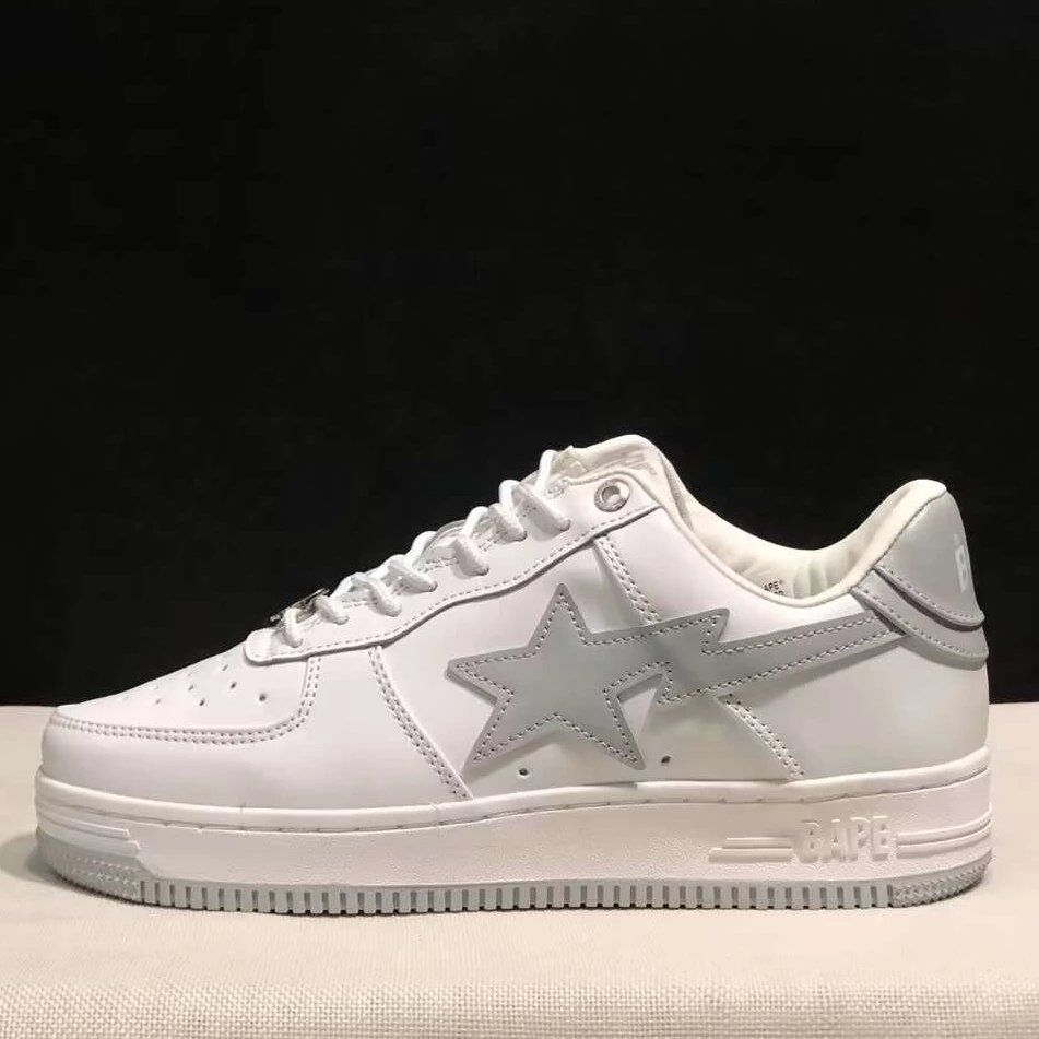 BAPE Star Logo Sneaker White Shoes