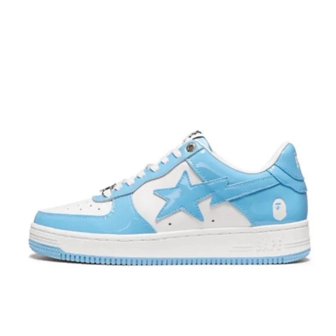 BAPE Star Low Sneaker Light Blue Shoes