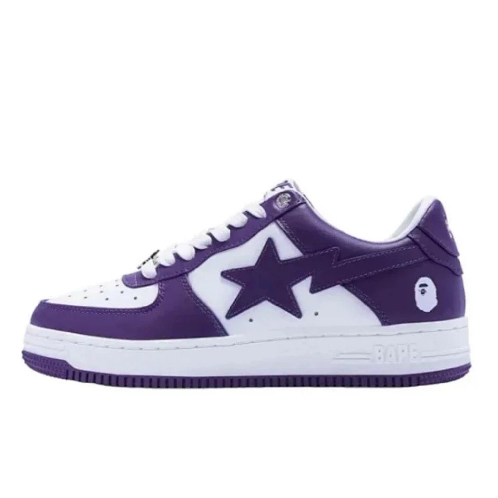BAPE Star Low Sneaker Purple Shoes
