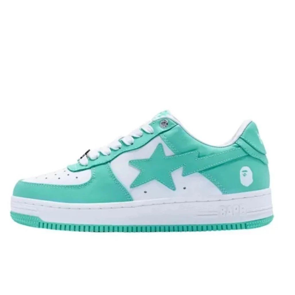 BAPE Star Low Sneaker Turquoise Shoes