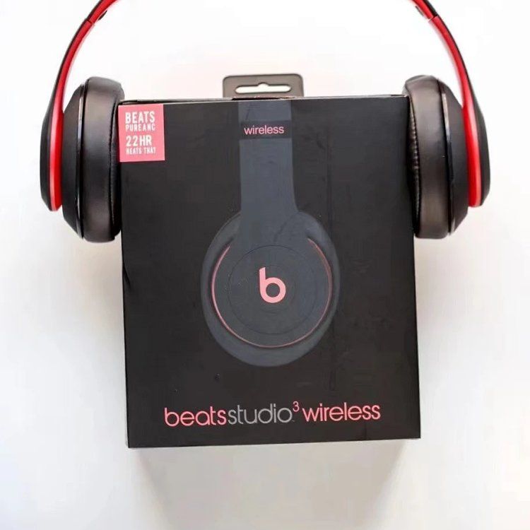 Beats Studio3 Wireless Black Red
