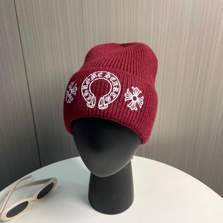 Chrome Hearts Knit Cap Red