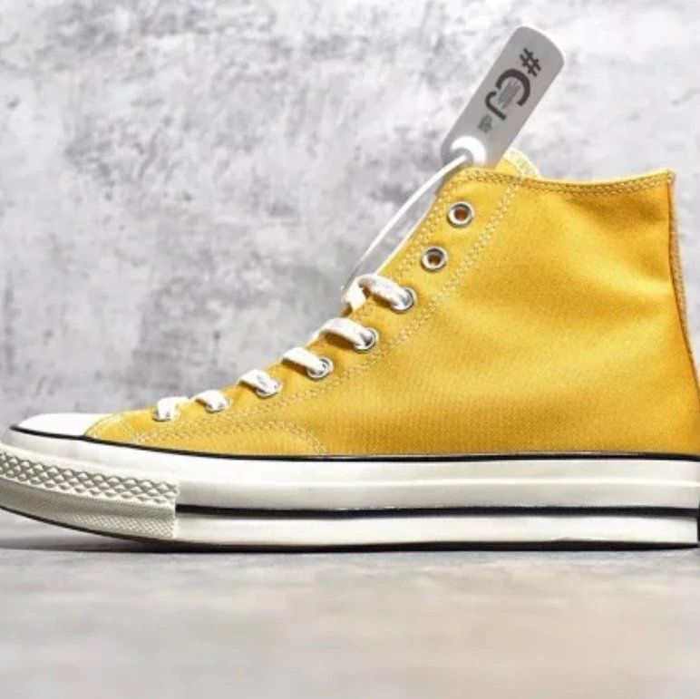 Converse Chuck Taylor All Star 70s High Top Yellow Shoes