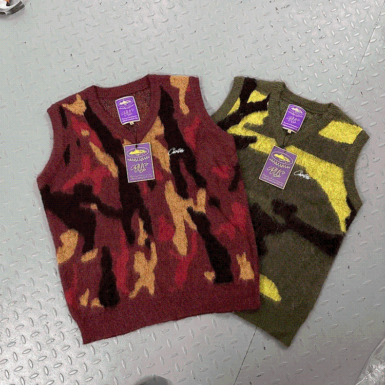 Corteiz American retro casual versatile sweater couple shirt