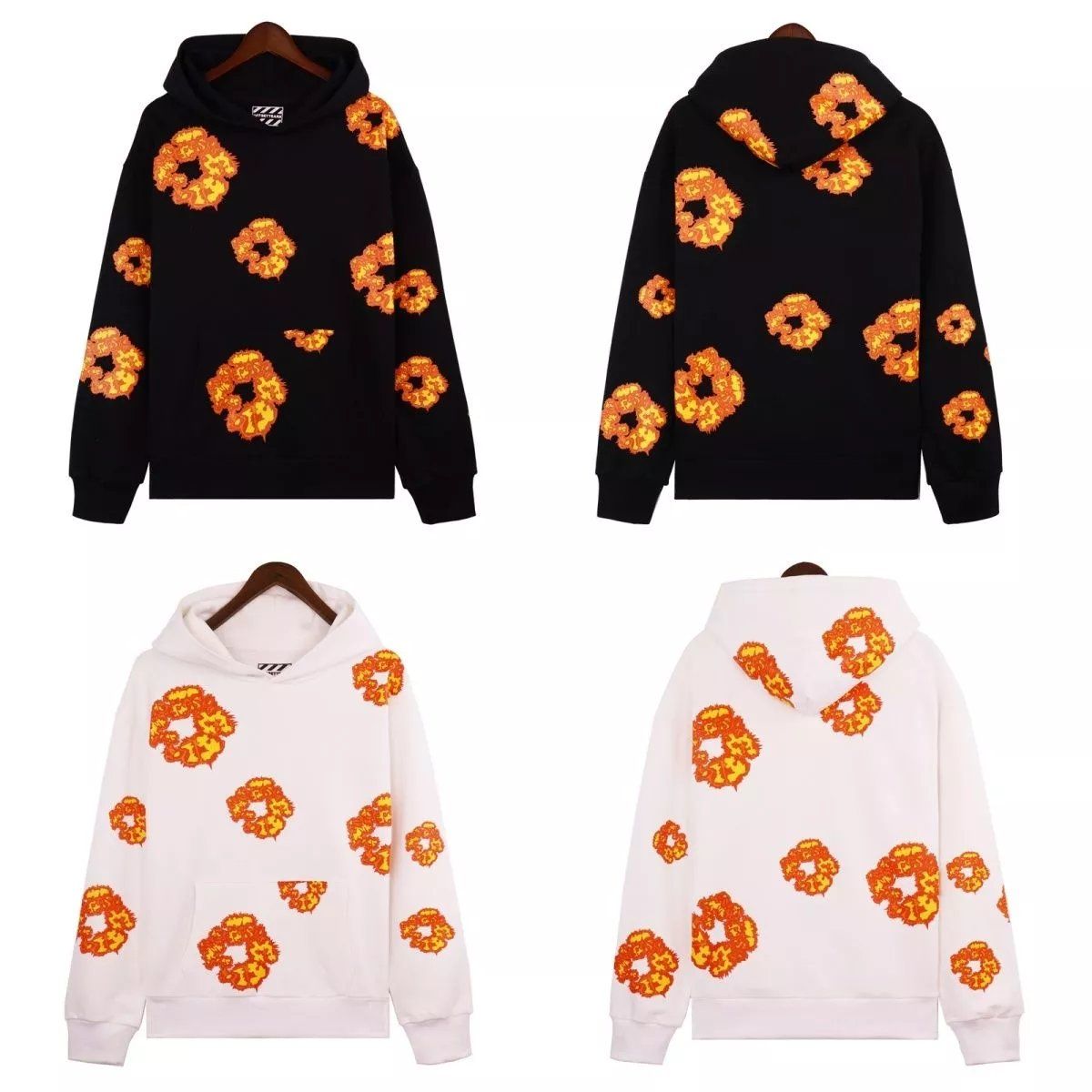 Denim Tears Flame Kapok Sweatshirt Hoodie