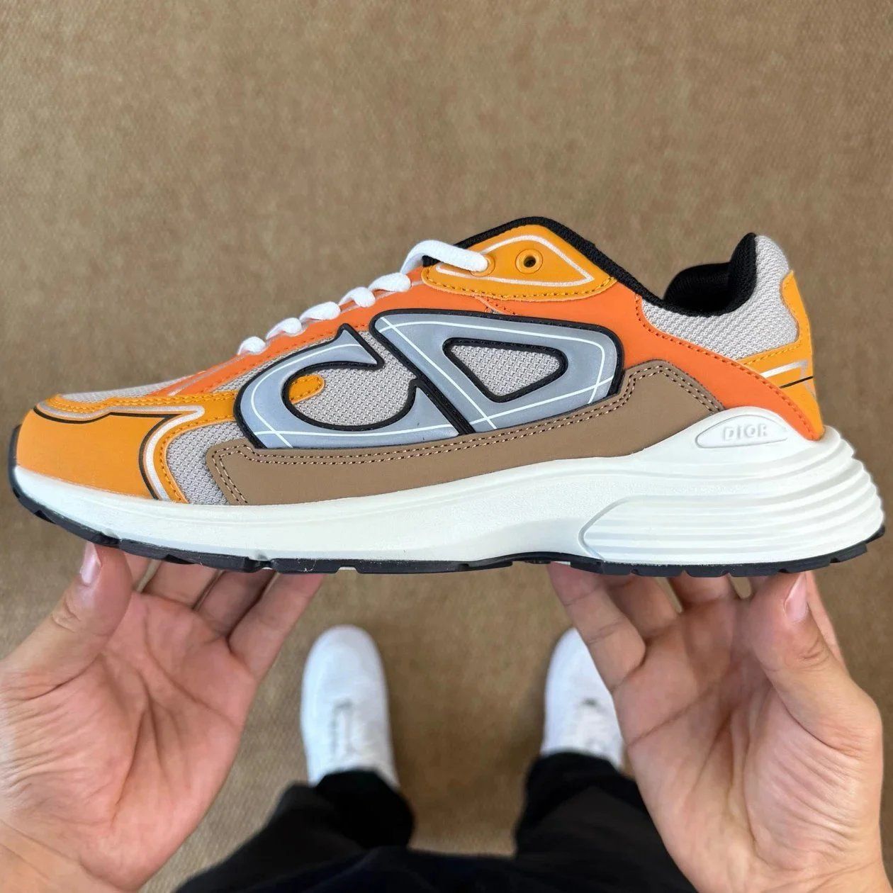 Dior B30 Sneaker Orange Shoes