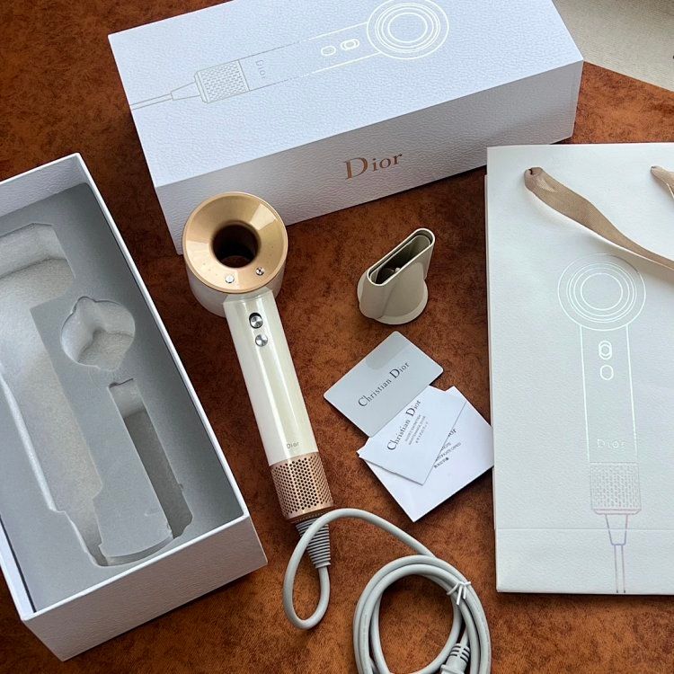 Dyson & Dior Co-Branded Hair Dryer Champagne Gold