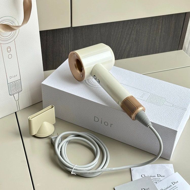 Dyson & Dior Hairdryer Cream