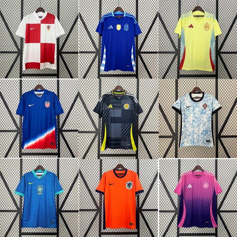 Euro 2024 National Team Soccer Jersey Collection