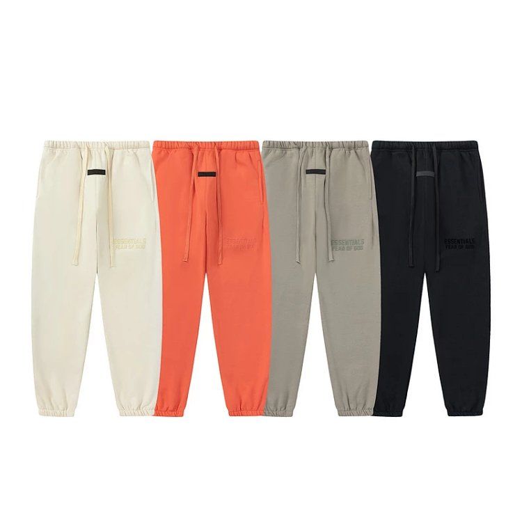 FEAROFGOD compound line ESSENTIALS letter small logo fashion sports pants