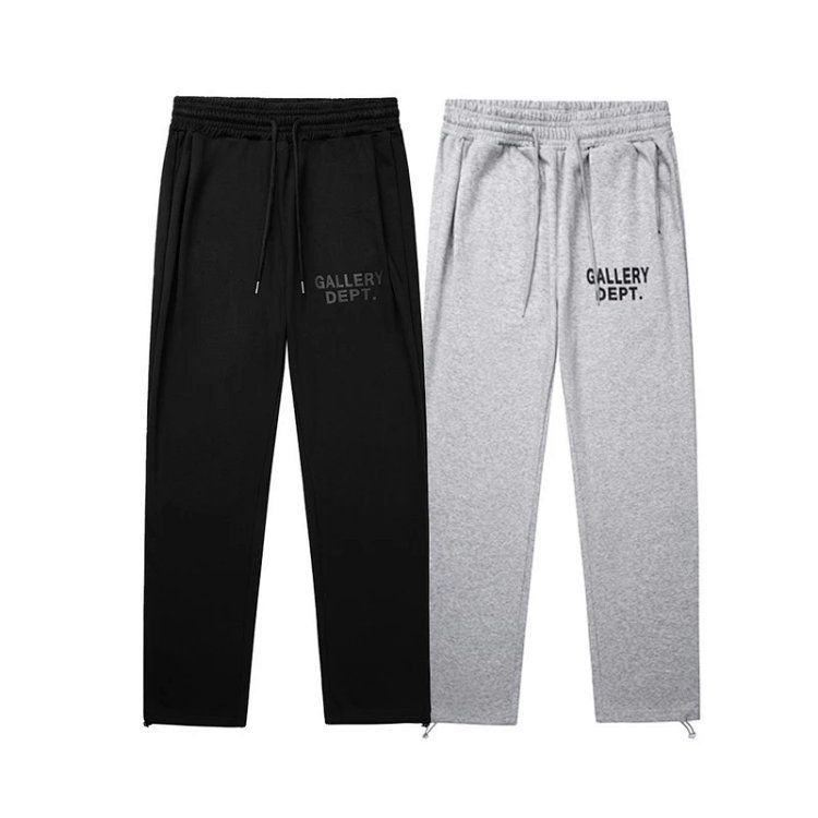 GALLERYDEPT Hip Hop Hundred Fashion Sweatpants Hipster Men's Straight Leg Pants