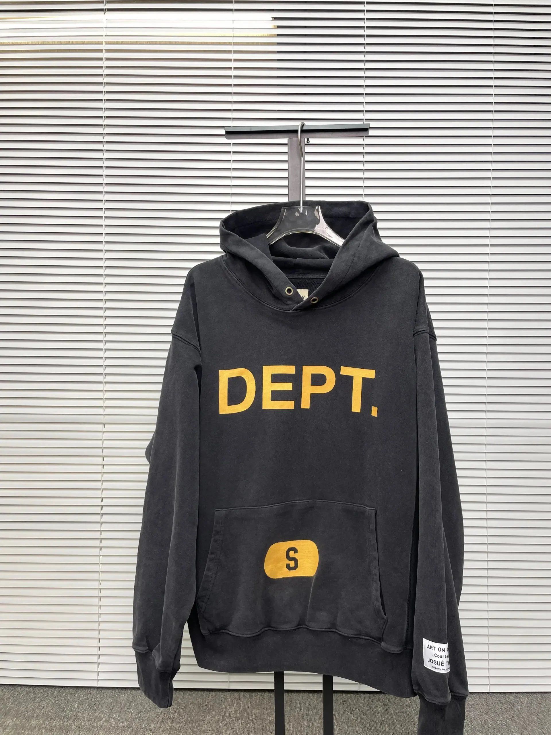 GALLERYDEPT.GDSIZELOGOHOODIE, Hooded Sweatshirt Loose High Street