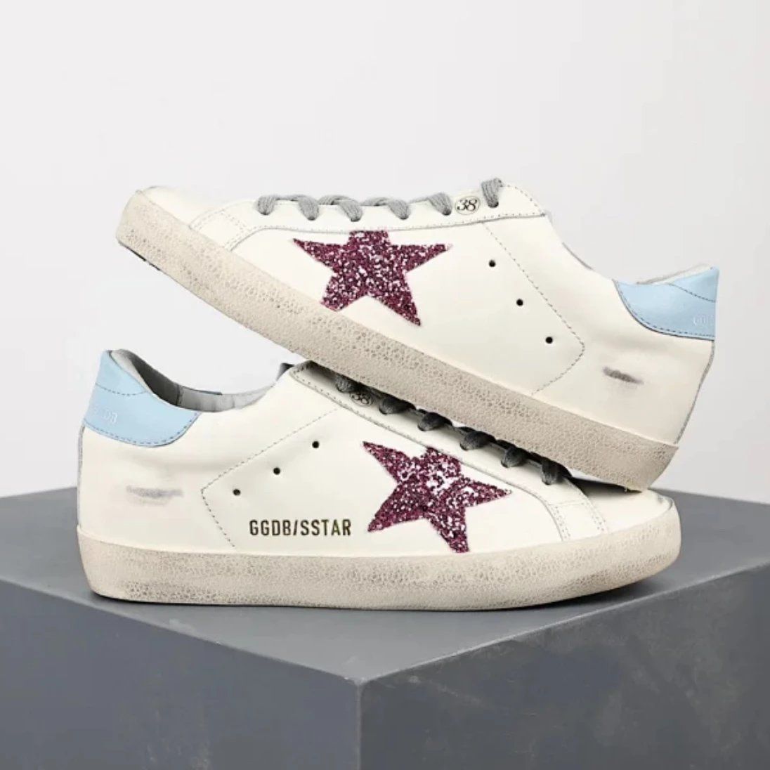 Golden Goose SStar Sneakers White Shoes