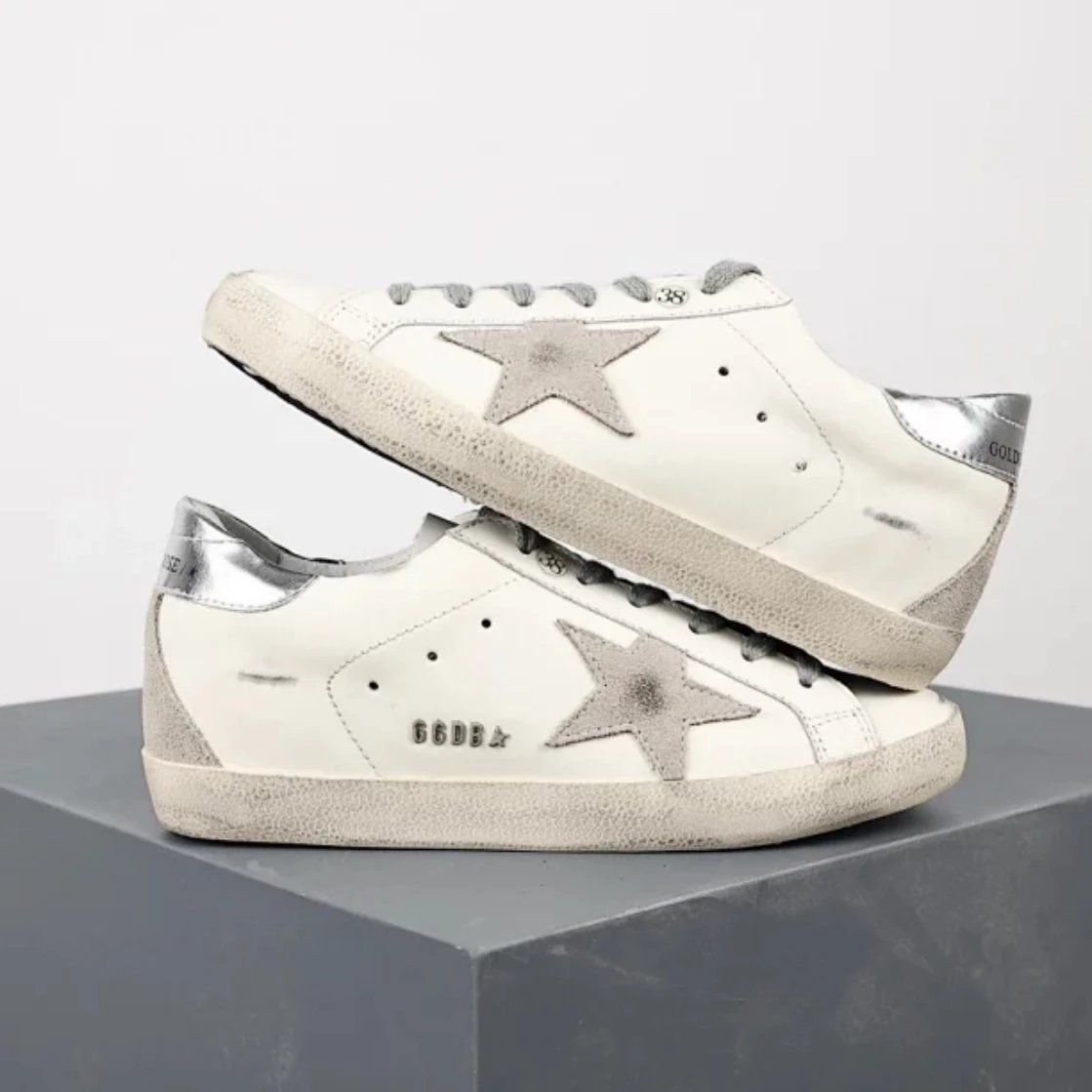 Golden Goose Superstar Sneakers White Shoes