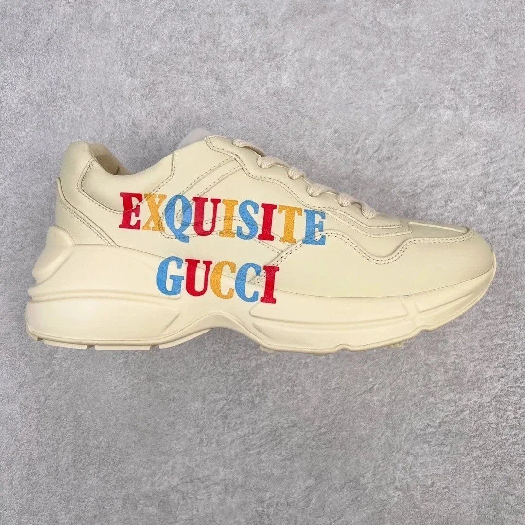 Gucci Rhyton Colorful Letters White