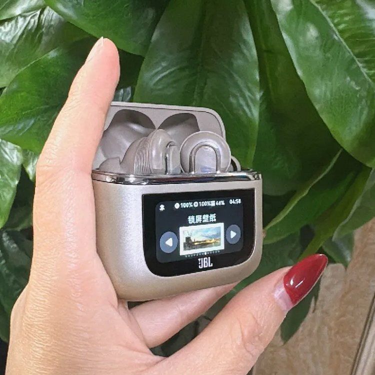 JBL Wireless Earbud Case Silver