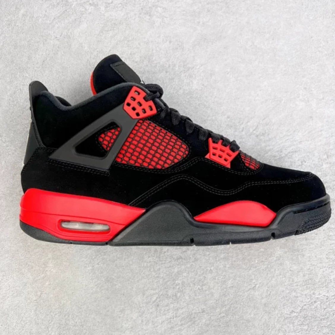 Jordan Air Jordan 4 Black Red Shoes