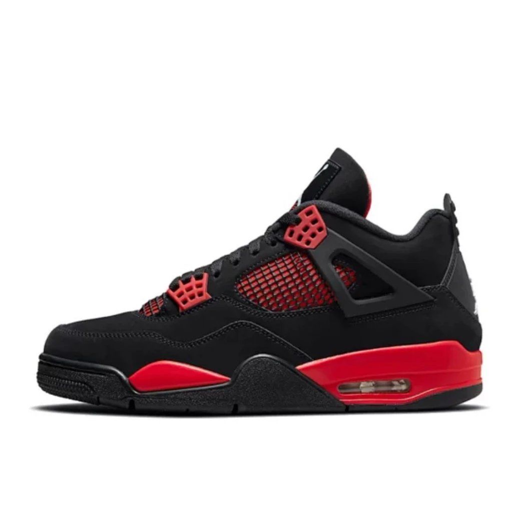 Jordan Air Jordan 4 Retro Black Red Shoes