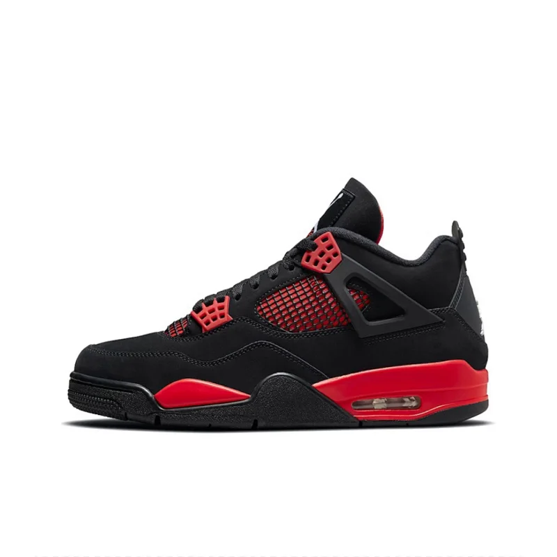Jordan Air Jordan 4 Retro Black Red Shoes