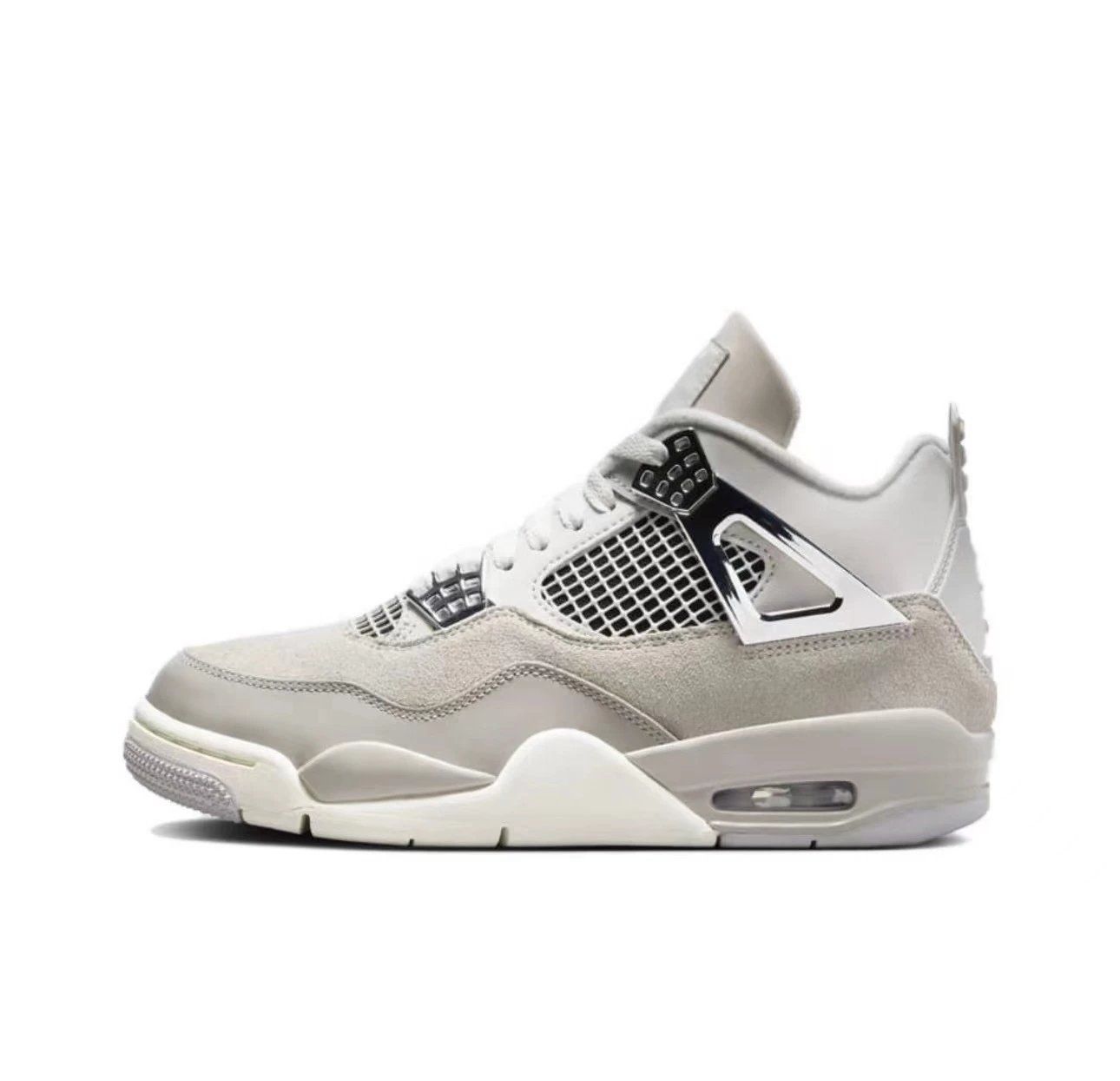 Jordan Air Jordan 4 Retro Light Grey Shoes